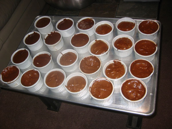 chocolate souffles