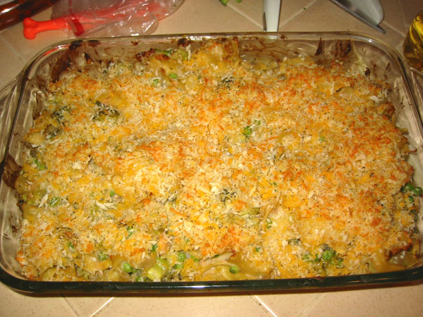 tuna noodle casserole