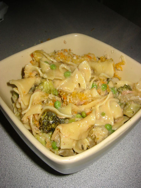 tuna noodle casserole